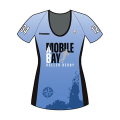 Mobile Bay Roller Derby: Feminine Sleeved