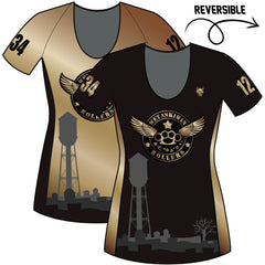 Wetaskiwin Rollers: Reversible Feminine Sleeved