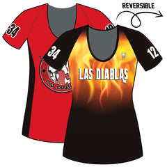 Las Diablas: Reversible Feminine Sleeved