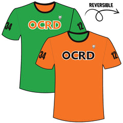Orange County Roller Derby: Reversible Masculine Sleeved Scrimmage Jersey - Sublimated