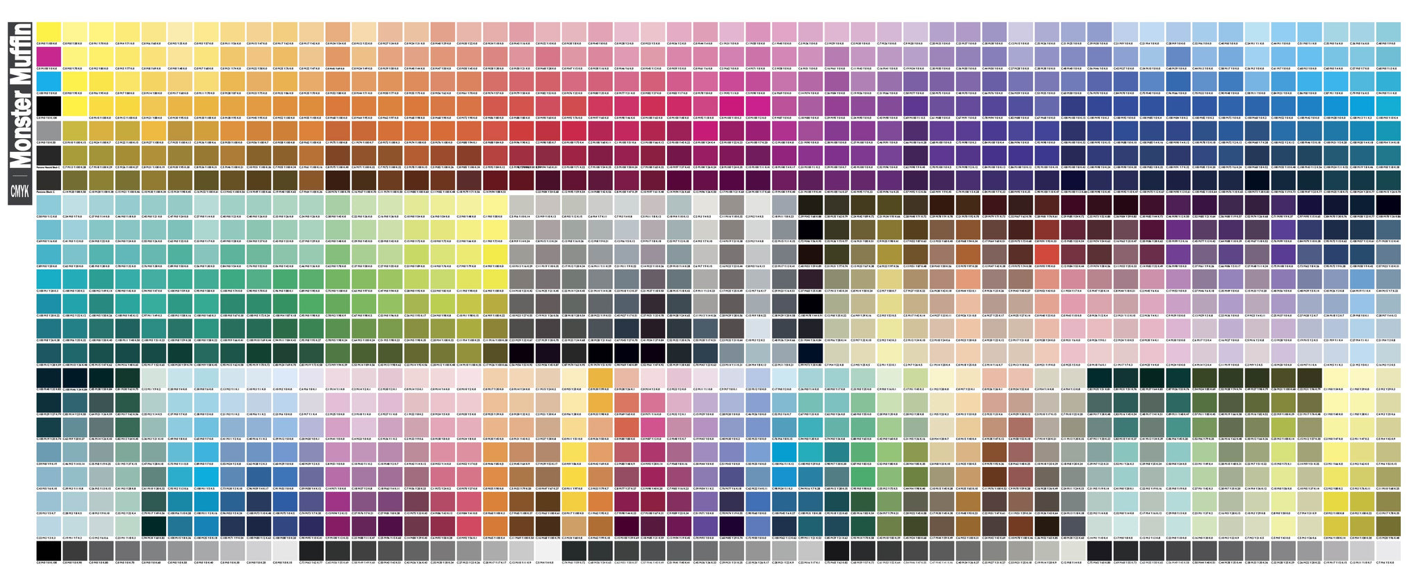 M.M. COLOR CHART II