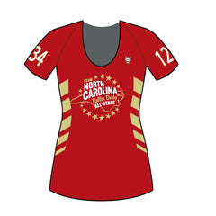 North Carolina All-Stars: Reversible Feminine Sleeved