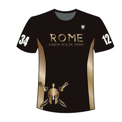 Rome Junior Roller Derby: Reversible Masculine Sleeved